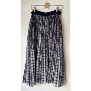 Tory Burch Pleated Midi Skirt